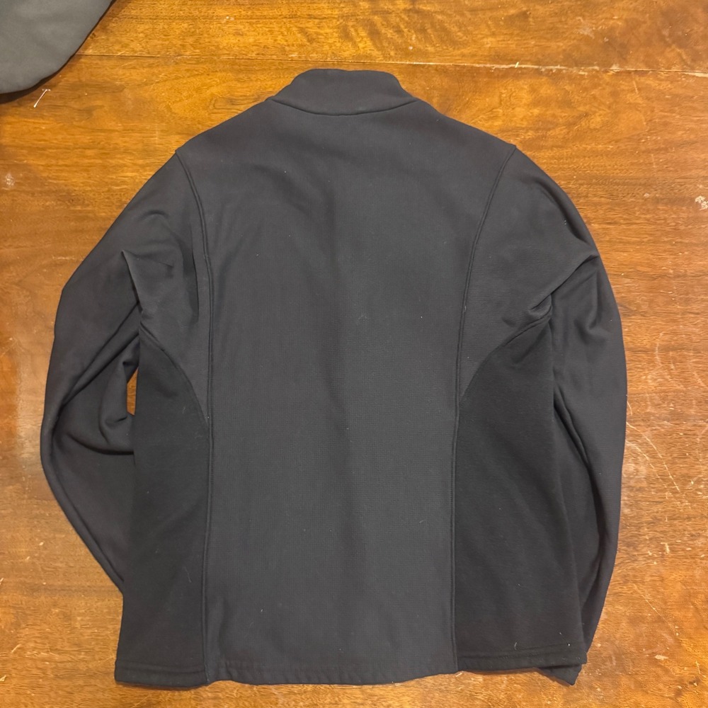 Irideon Riding Wear Black Full Zip Fleece‎ Horse Jacket Womens Small Made in USA - Picture 6 of 8
